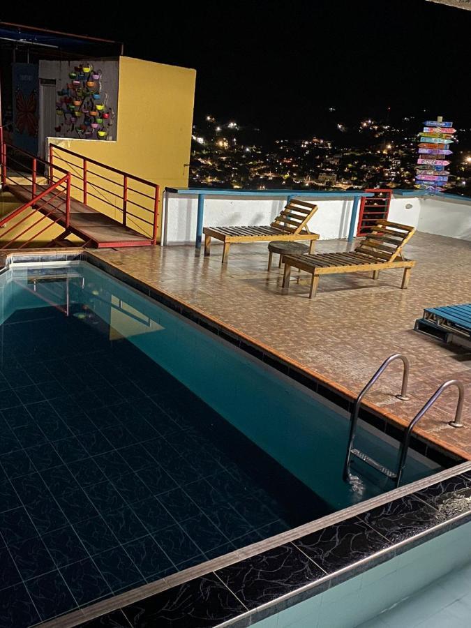 ホテル Casa Babel Taganga サンタ・マルタ エクステリア 写真