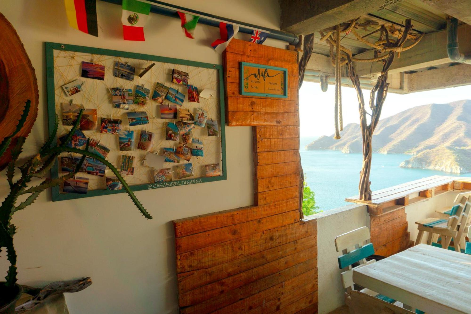 ホテル Casa Babel Taganga サンタ・マルタ エクステリア 写真