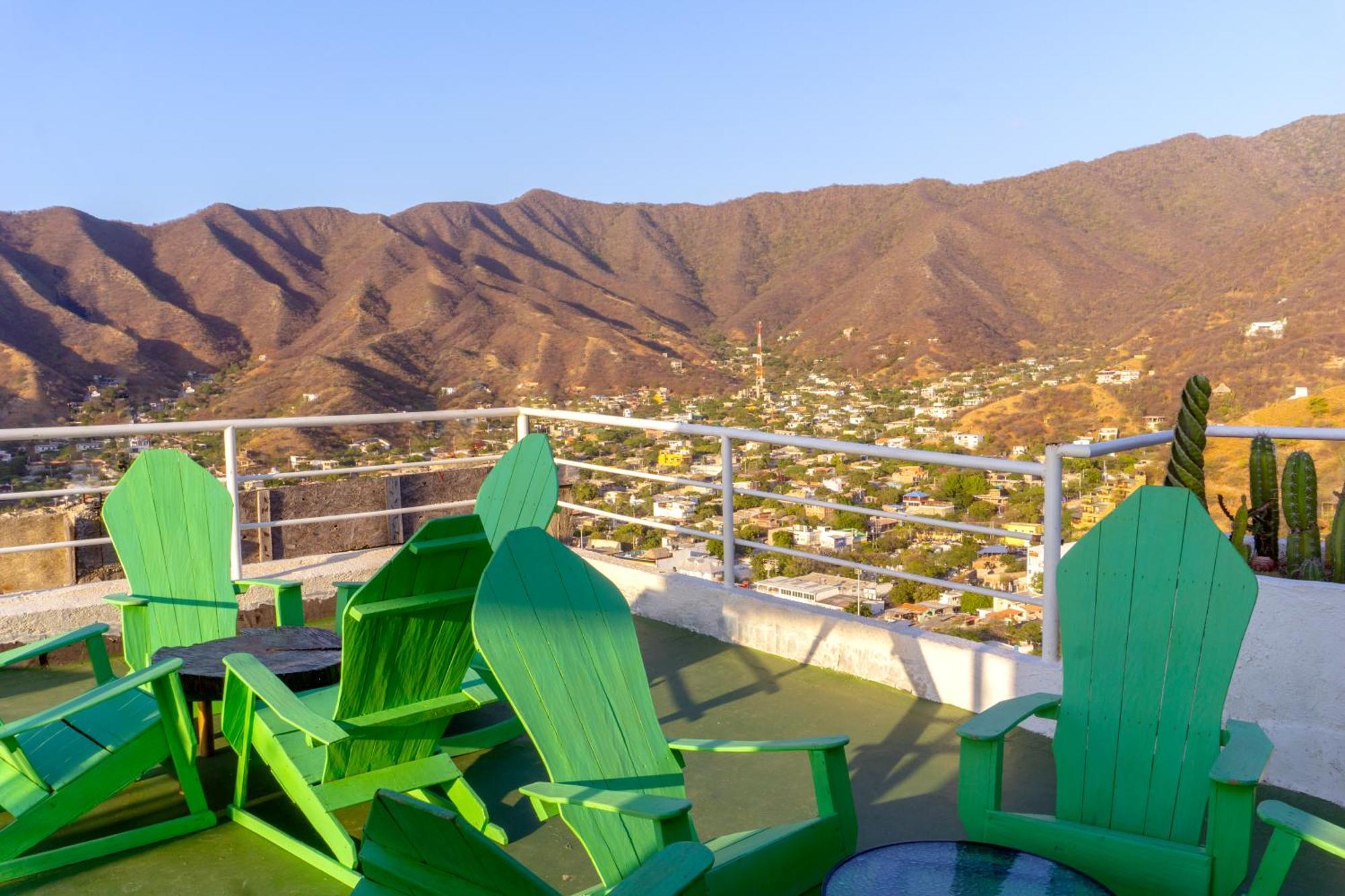 ホテル Casa Babel Taganga サンタ・マルタ エクステリア 写真