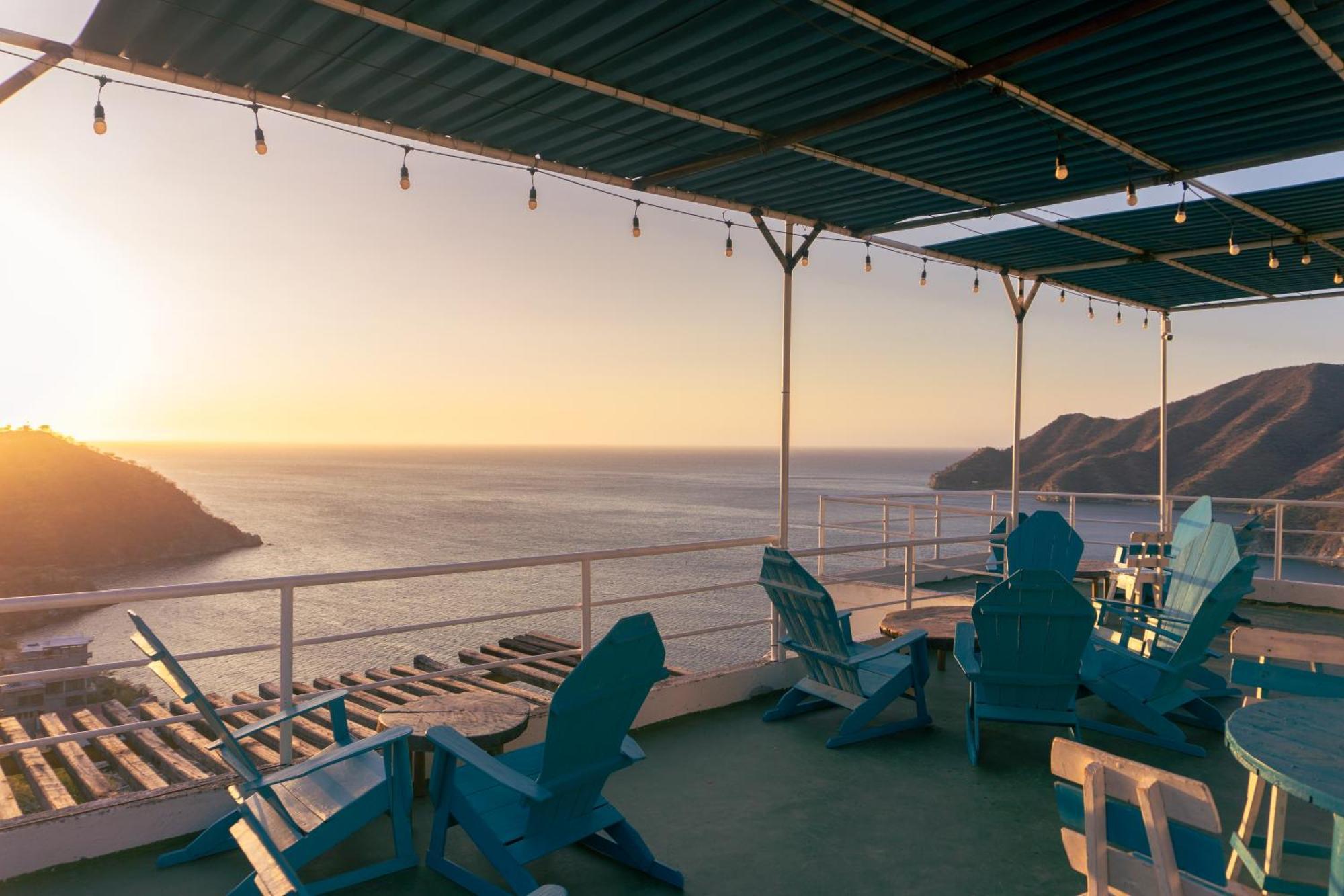 ホテル Casa Babel Taganga サンタ・マルタ エクステリア 写真