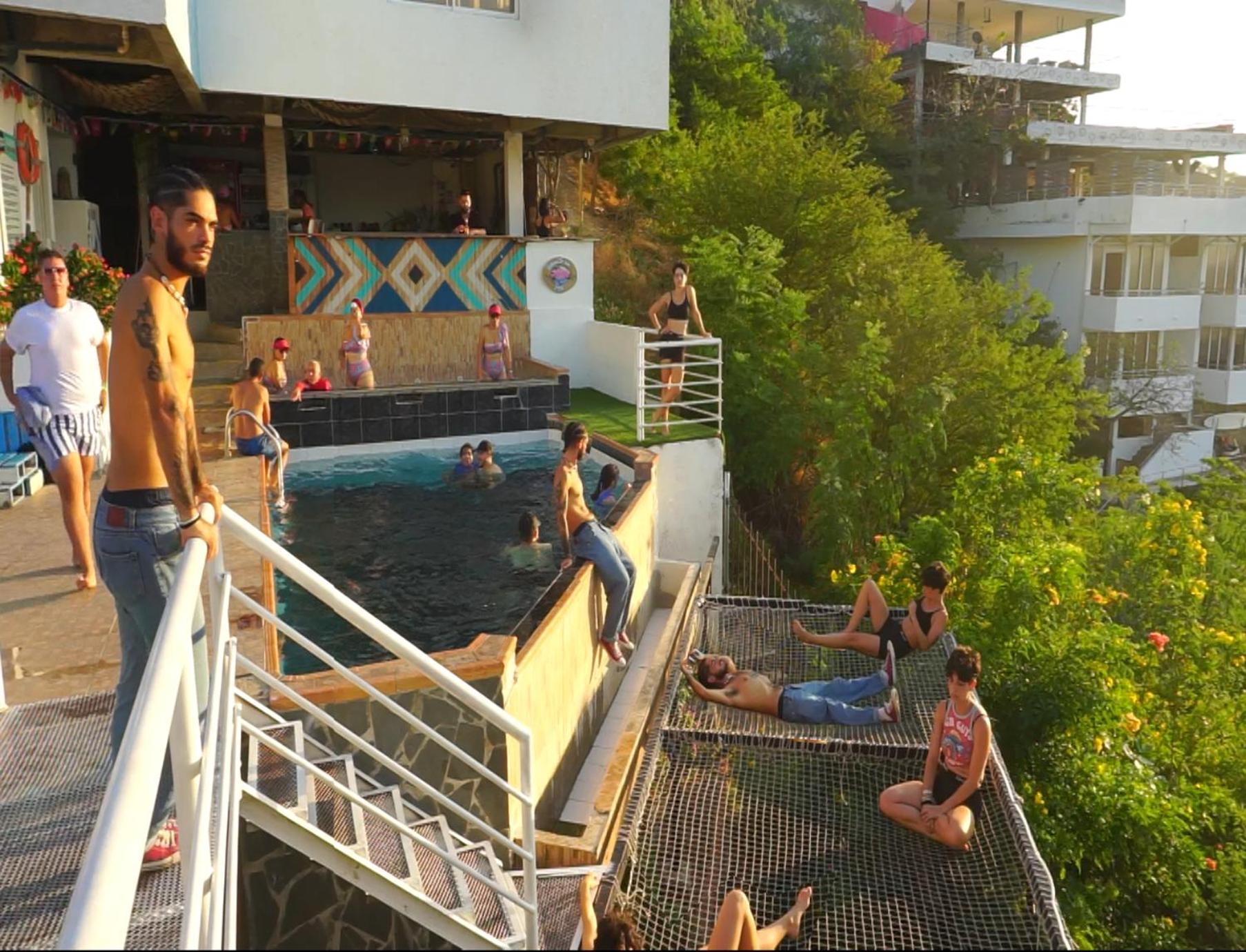 ホテル Casa Babel Taganga サンタ・マルタ エクステリア 写真